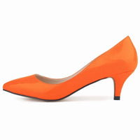 Classic Mid - Heel Pumps – Women’s Pointed Toe HeelsAzizaK