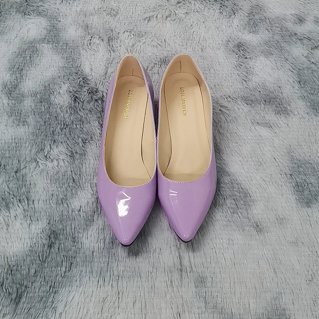 Classic Mid - Heel Pumps – Women’s Pointed Toe HeelsAzizaK