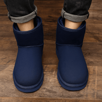 Classic Navy Suede winter Boots – Unisex ComfortAzizaK