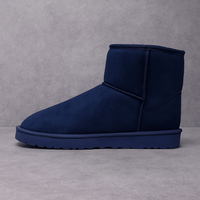 Classic Navy Suede winter Boots – Unisex ComfortAzizaK