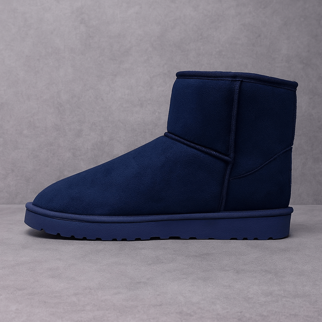 Classic Navy Suede winter Boots – Unisex ComfortAzizaK