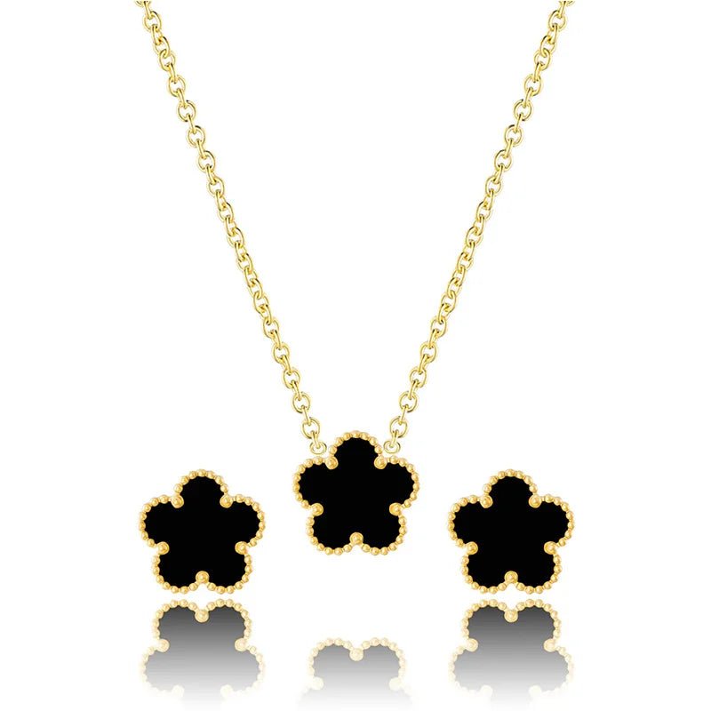 Clover Stainless Steel EarringsAzizaK