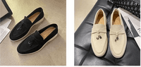 Colorful Suede Loafers – Women’s Casual Slip - On ShoesAzizaK