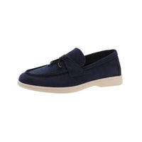 Colorful Suede Loafers – Women’s Casual Slip - On ShoesAzizaK