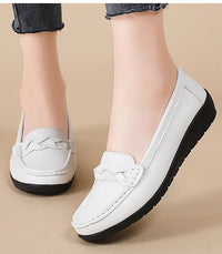 Comfort Loafers – Women’s Soft Slip - On FlatsAzizaK
