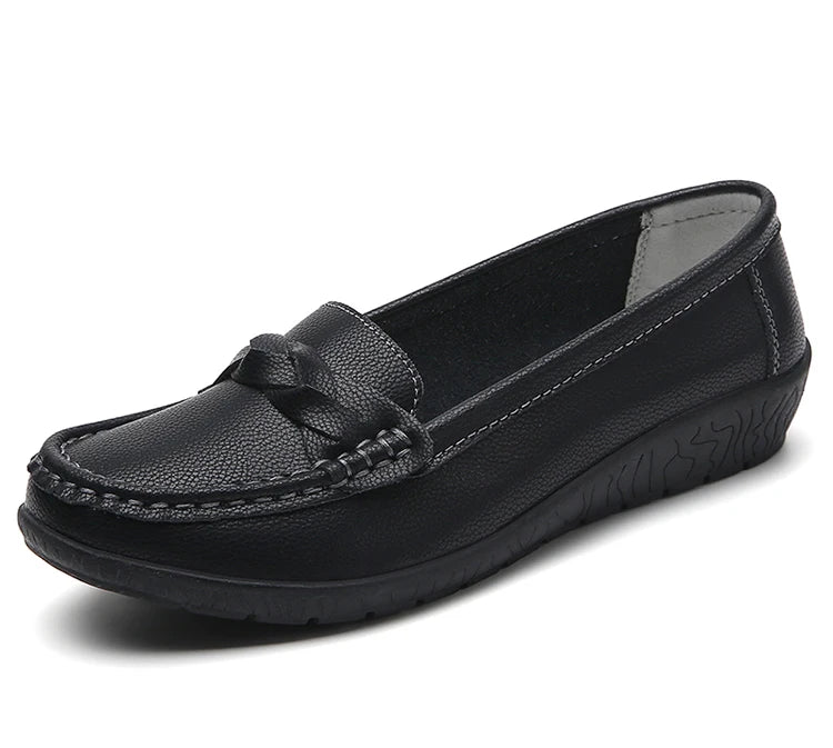 Comfort Loafers – Women’s Soft Slip - On FlatsAzizaK