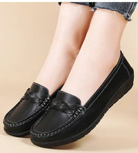 Comfort Loafers – Women’s Soft Slip - On FlatsAzizaK