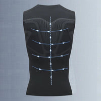 💪 Compression Tank Top – Sleeveless Quick - Dry Gym ShirtAzizaK