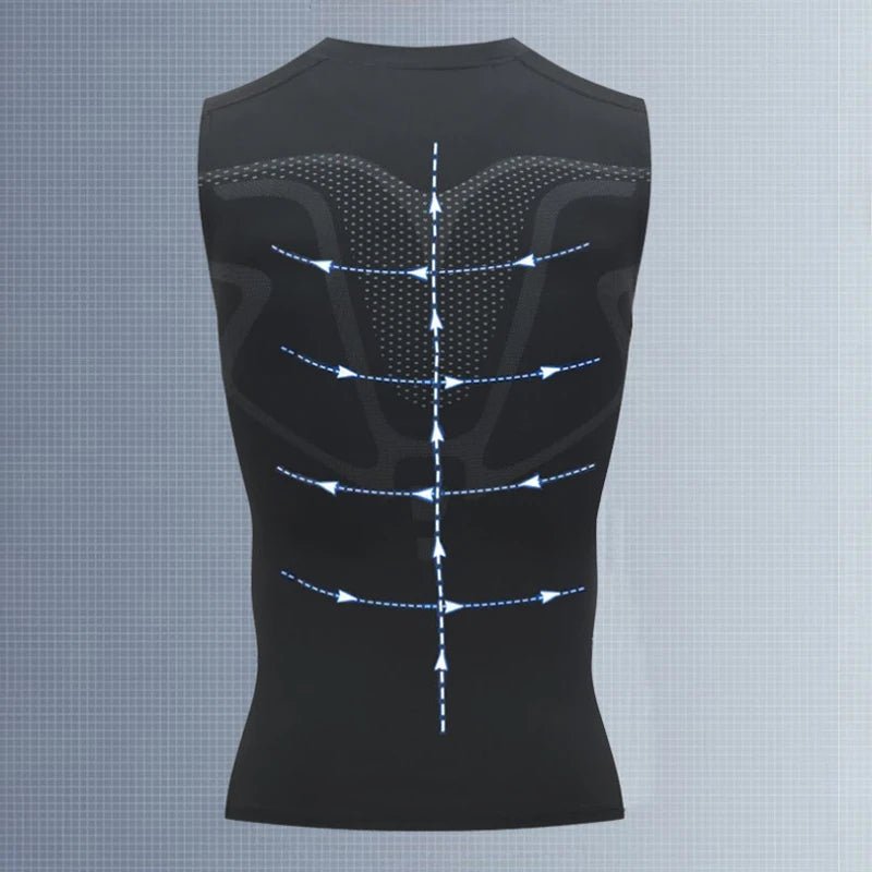 💪 Compression Tank Top – Sleeveless Quick - Dry Gym ShirtAzizaK