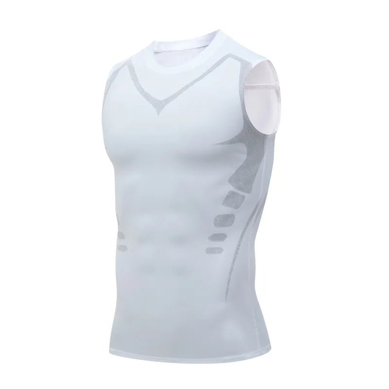 💪 Compression Tank Top – Sleeveless Quick - Dry Gym ShirtAzizaK