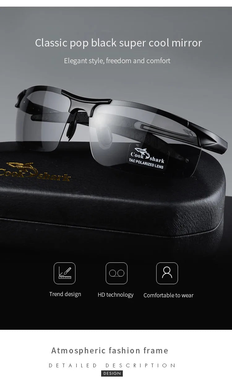 Cook Shark Aluminum Magnesium SunglassesAzizaK