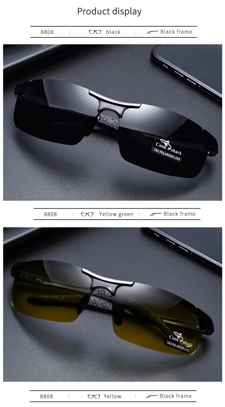 Cook Shark Aluminum Magnesium SunglassesAzizaK