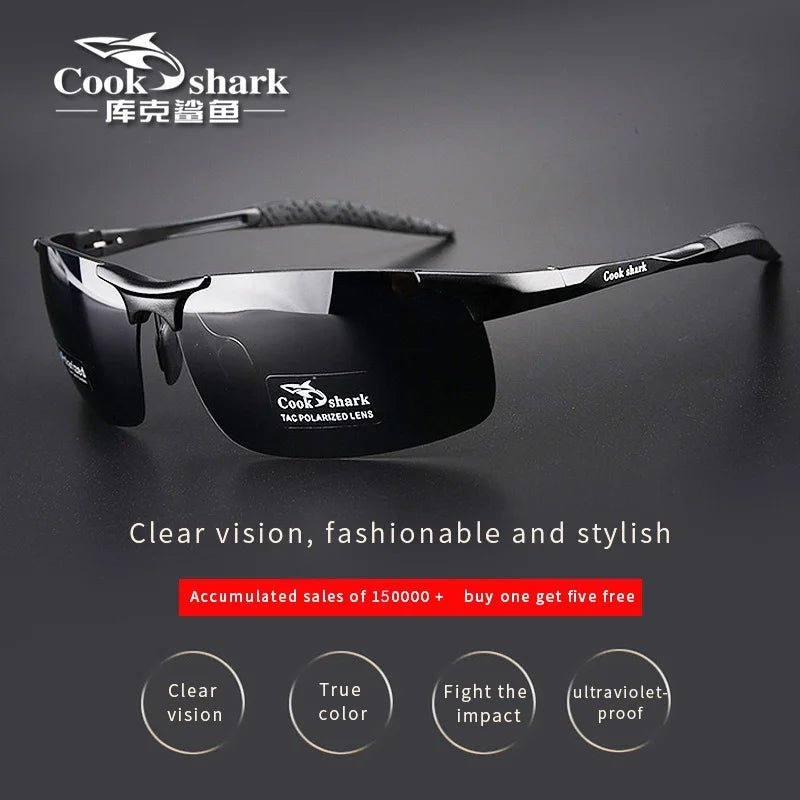 Cook Shark Aluminum Magnesium SunglassesAzizaK