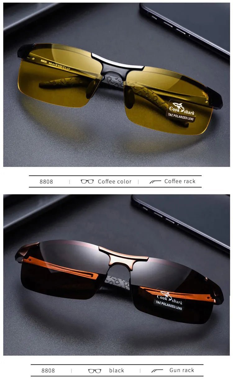 Cook Shark Aluminum Magnesium SunglassesAzizaK