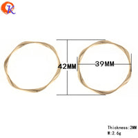 Cordial Design DIY Handmade Jewelry Accessories Customized Beads for Earrings and Rings 100Pcs 16MM 21MM 32MM 42MM SizeAzizaK