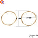 Cordial Design DIY Handmade Jewelry Accessories Customized Beads for Earrings and Rings 100Pcs 16MM 21MM 32MM 42MM SizeAzizaK