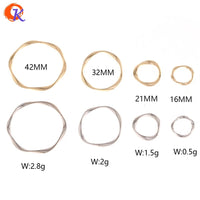 Cordial Design DIY Handmade Jewelry Accessories Customized Beads for Earrings and Rings 100Pcs 16MM 21MM 32MM 42MM SizeAzizaK