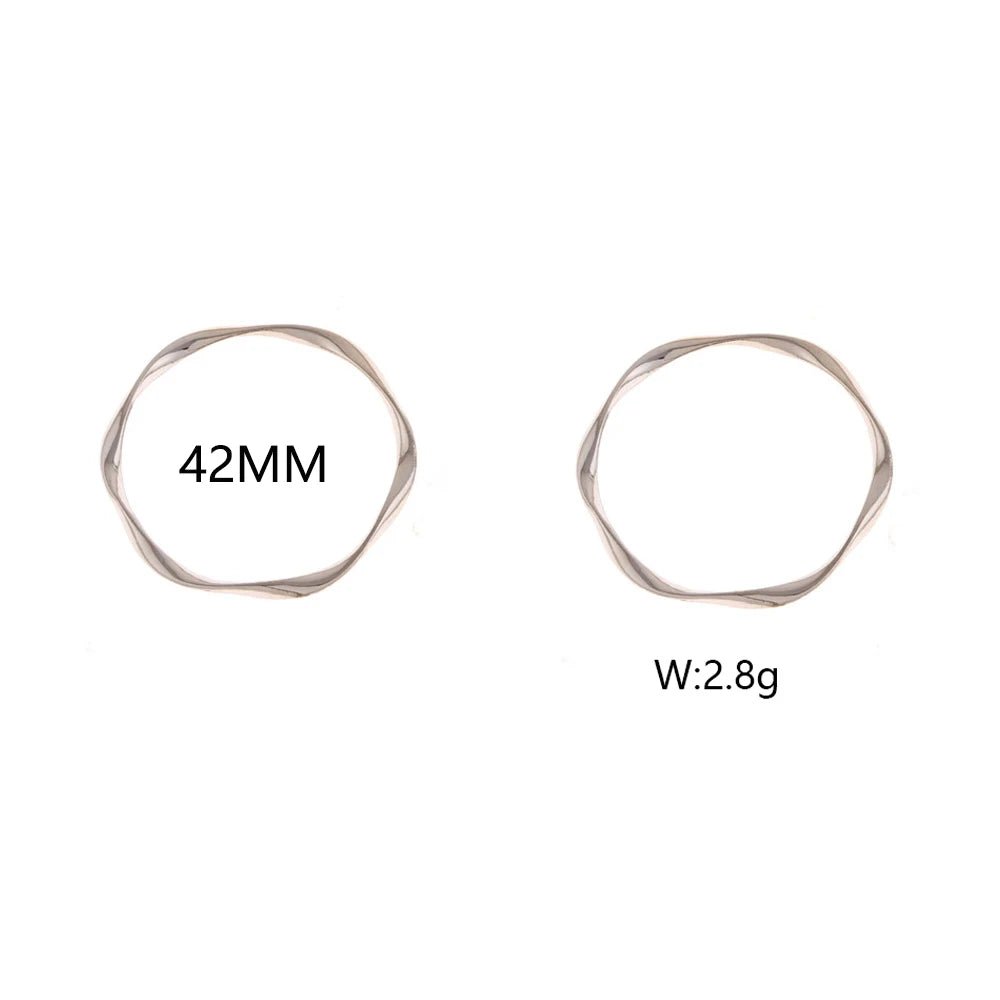 Cordial Design DIY Handmade Jewelry Accessories Customized Beads for Earrings and Rings 100Pcs 16MM 21MM 32MM 42MM SizeAzizaK