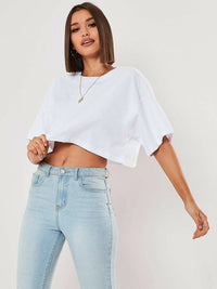 Cotton Fitness Crop TopAzizaK