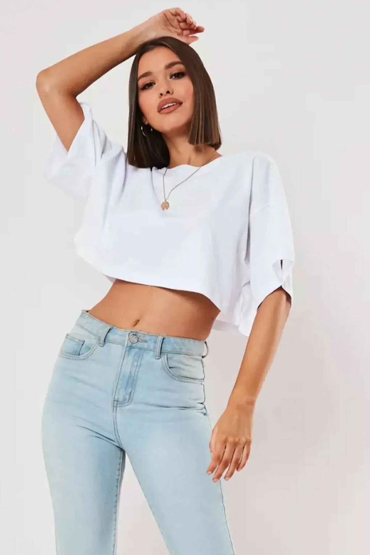 Cotton Fitness Crop TopAzizaK