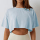 Cotton Fitness Crop TopAzizaK