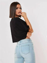 Cotton Fitness Crop TopAzizaK