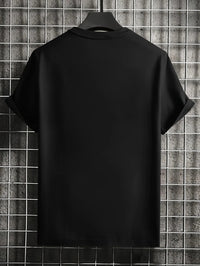 🎨 Creative Geometric Print T-Shirt – Casual Round Neck Short SleeveAzizaK