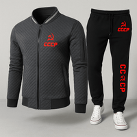 Crew neck jacket and sweatpantsAzizaK
