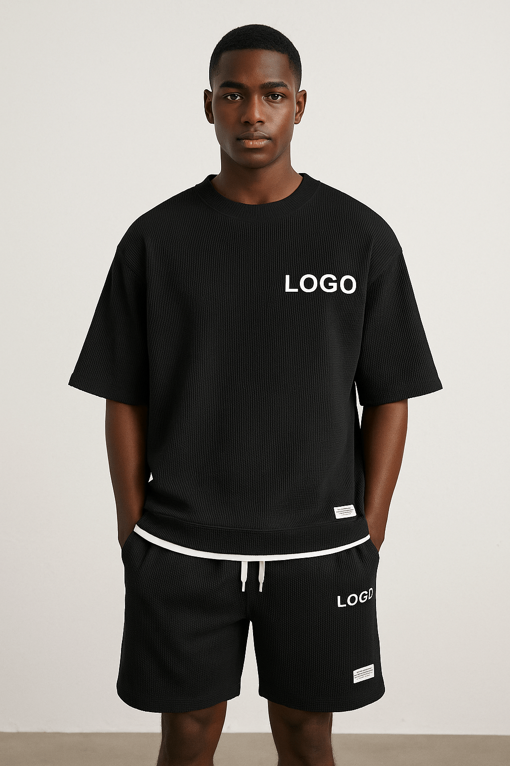 🖌️ Customized Printed 2 - Piece Set – Men's Summer T-Shirt & Shorts | Streetwear TracksuitAzizaK