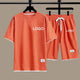 🖌️ Customized Printed 2 - Piece Set – Men's Summer T-Shirt & Shorts | Streetwear TracksuitAzizaK