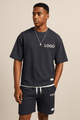 🖌️ Customized Printed 2 - Piece Set – Men's Summer T-Shirt & Shorts | Streetwear TracksuitAzizaK