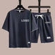 🖌️ Customized Printed 2 - Piece Set – Men's Summer T-Shirt & Shorts | Streetwear TracksuitAzizaK