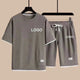 🖌️ Customized Printed 2 - Piece Set – Men's Summer T-Shirt & Shorts | Streetwear TracksuitAzizaK