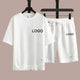 🖌️ Customized Printed 2 - Piece Set – Men's Summer T-Shirt & Shorts | Streetwear TracksuitAzizaK