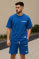 🖌️ Customized Printed 2 - Piece Set – Men's Summer T-Shirt & Shorts | Streetwear TracksuitAzizaK