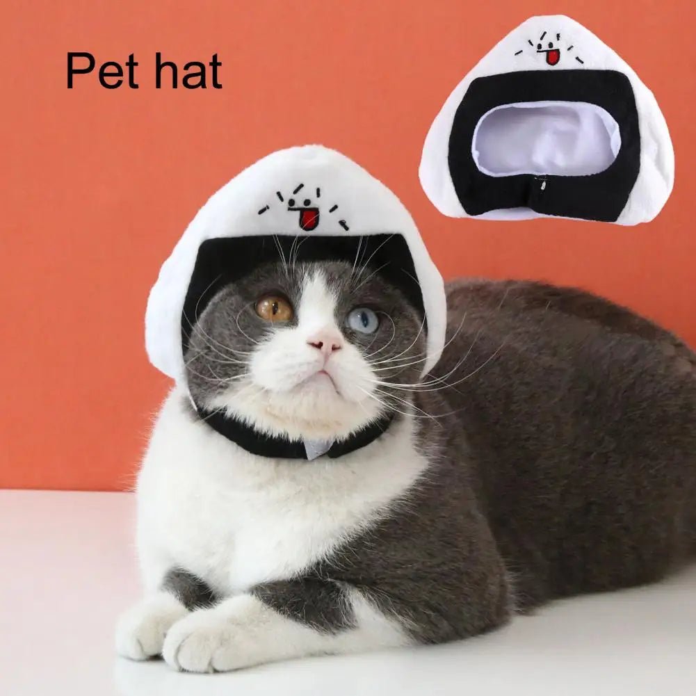 Cute Cat Hat, Soft Dog Hat, Adorable Cartoon Taiyaki Shape Pet Dog Cat HeadwearAzizaK