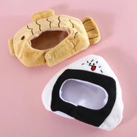 Cute Cat Hat, Soft Dog Hat, Adorable Cartoon Taiyaki Shape Pet Dog Cat HeadwearAzizaK