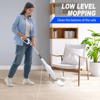 DayPlus Steam Mop & Detachable Steam Cleaner, 1500W Powerful Floor Steamer for Carpet Laminate Hardwood,2 Washable Pads, 400mlAzizaK