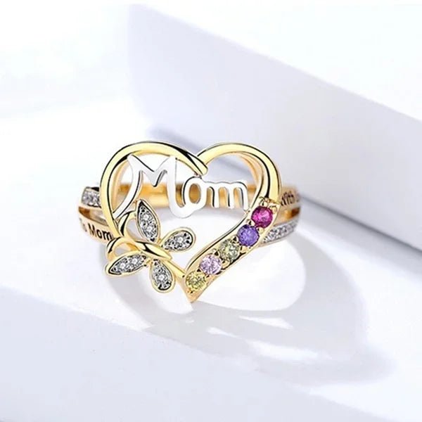 Delysia king Love Mom Ring Size 6 - 10AzizaK