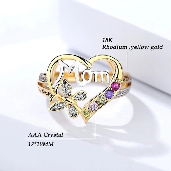 Delysia king Love Mom Ring Size 6 - 10AzizaK