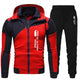 double zipper hooded jacket with pantsAzizaK