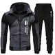 double zipper hooded jacket with pantsAzizaK