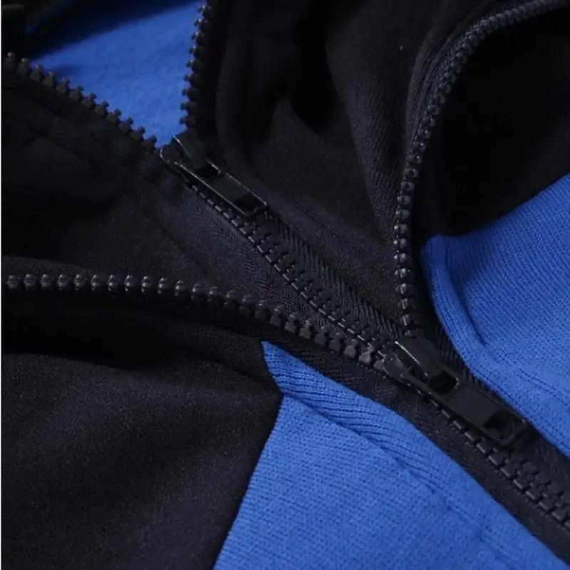 double zipper hooded jacket with pantsAzizaK