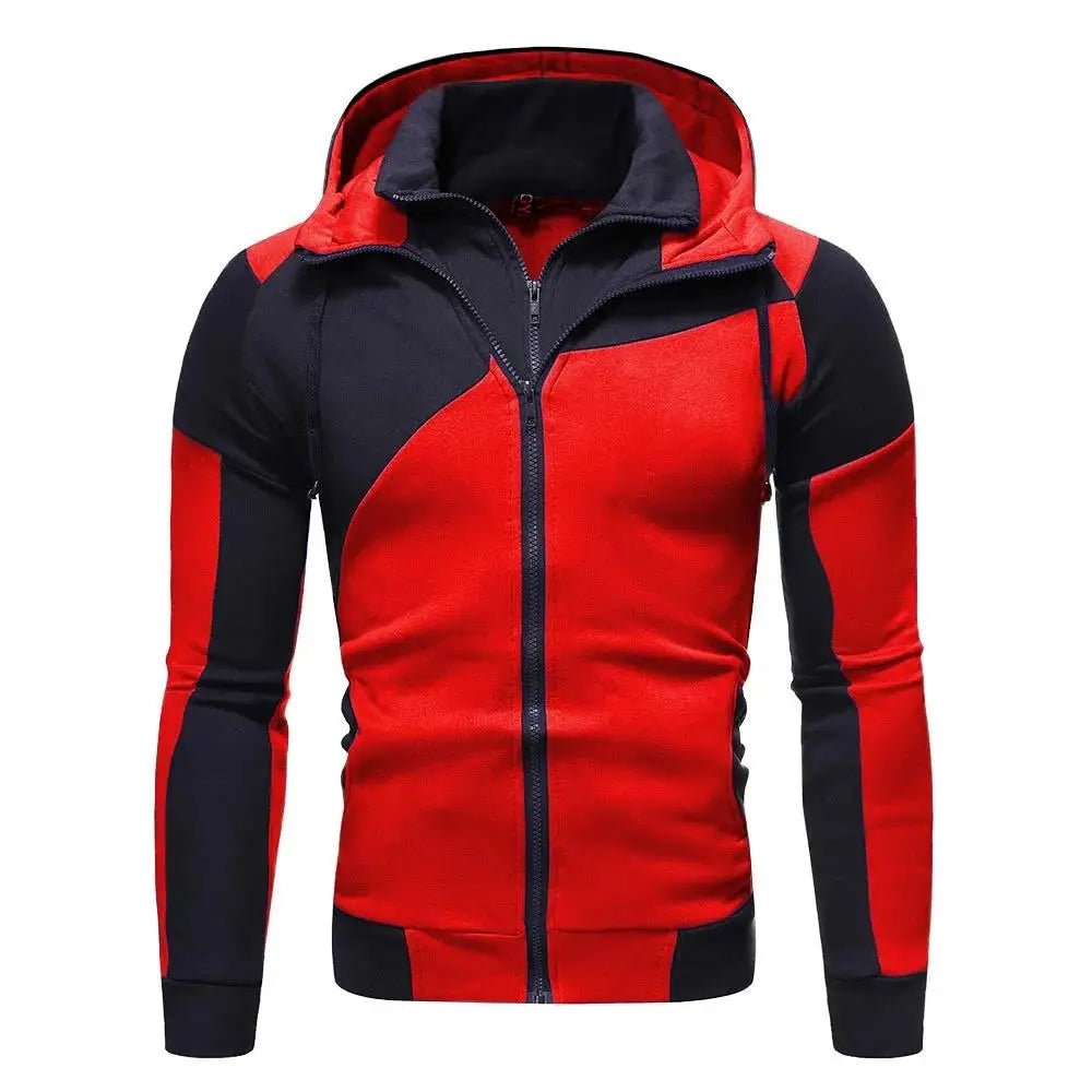 double zipper hooded jacket with pantsAzizaK