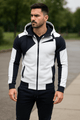 double zipper hooded jacket with pantsAzizaK