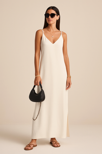 Sleeveless slim summer dress