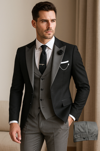 New men’s suit 3 pieces