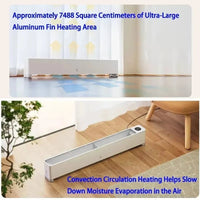 Electric Baseboard Heater E for Home Shinil Foot Warmer Fan Heater 2200W Smart Thermostat Quick ControlAzizaK