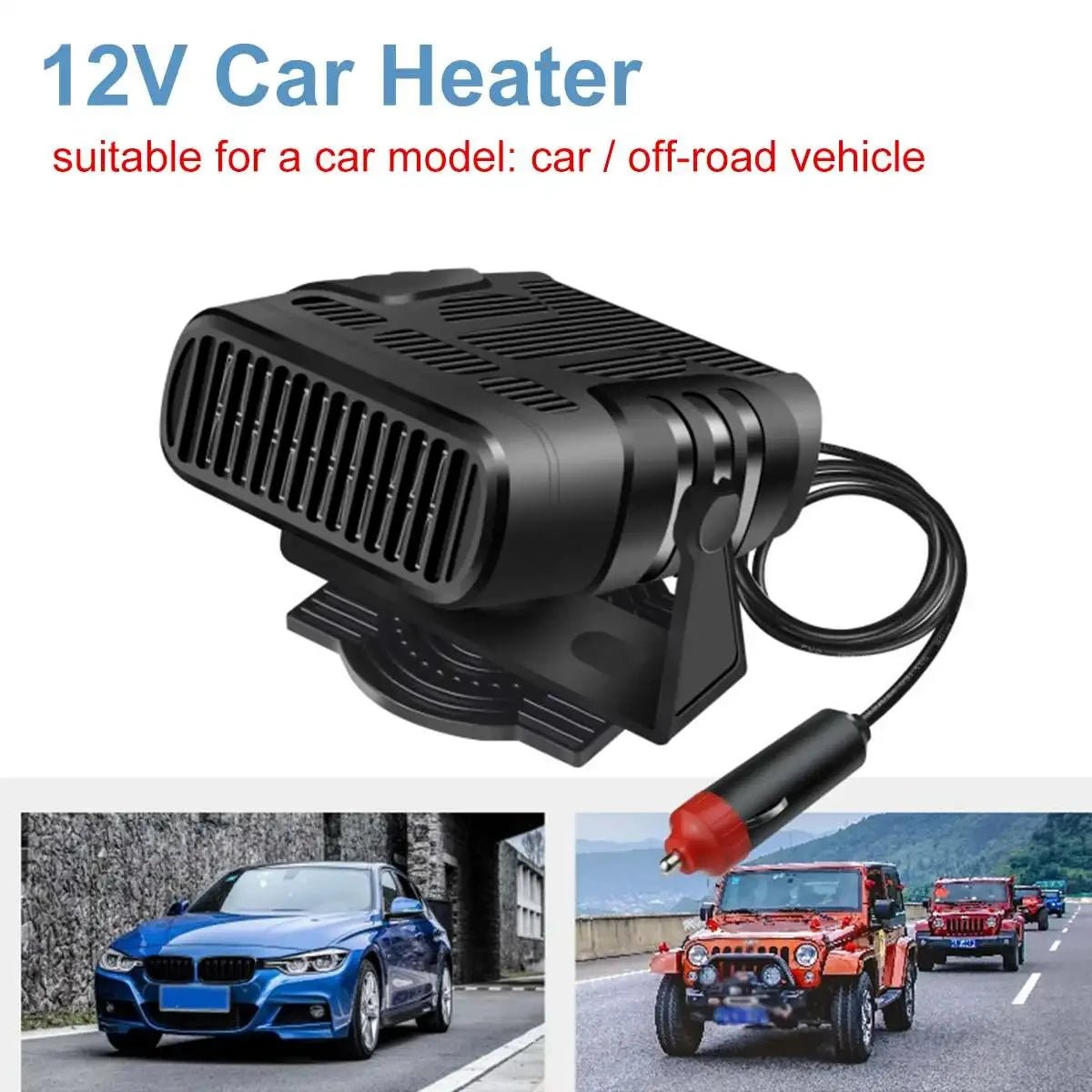 Electric car heater 12V/24V, 120WAzizaK