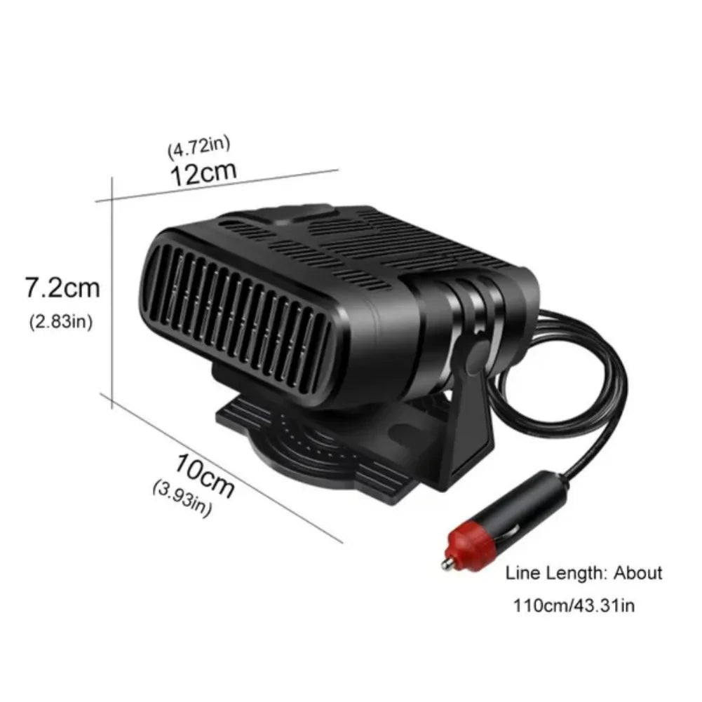 Electric car heater 12V/24V, 120WAzizaK